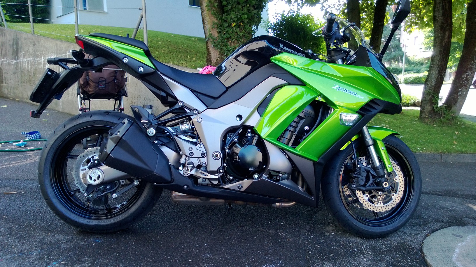 Die ersten Bilder meiner Kawasaki